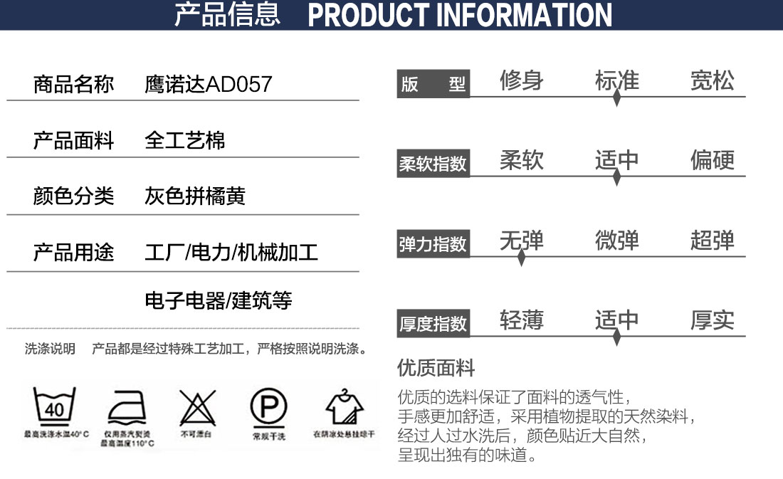 短袖工作服款式详情